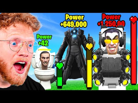 BECKBROS React To SKIBIDI TOILET POWER LEVEL COMPARISON!
