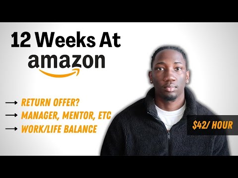My 12 Weeks as an Amazon Intern | Software Engineering Recap (In Depth)