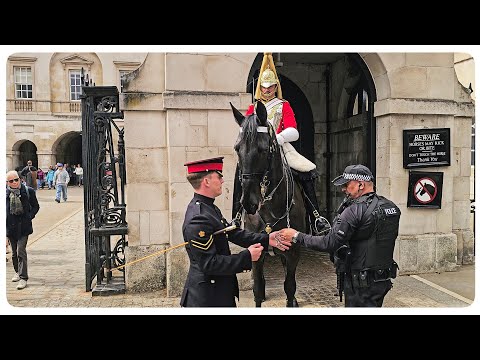 Q10 Returns and Chaos as BOTH HORSES Have a Meltdown at Horse Guards!