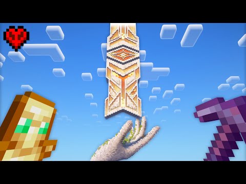 I Built The Most Over The Top XP Farm in Minecraft Hardcore