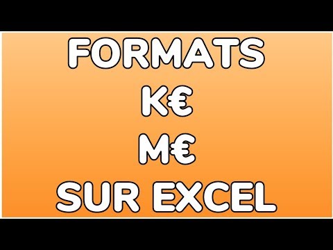 FORMAT: AFFICHER EN K€, MILLIONS OU MILLIARDS SUR EXCEL - DOCTEUR EXCEL