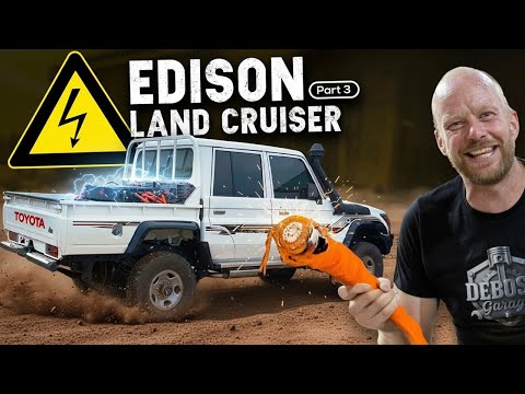 High Voltage Power System Install on a LandCruiser! #EdisonLC79 [EP3]