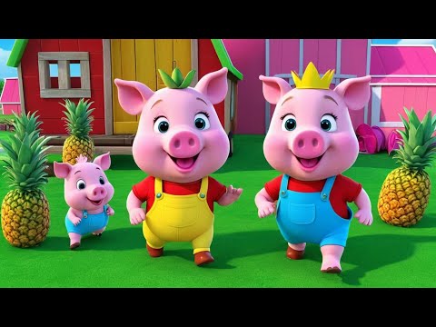 Розовая свинья, которая любила ананасы