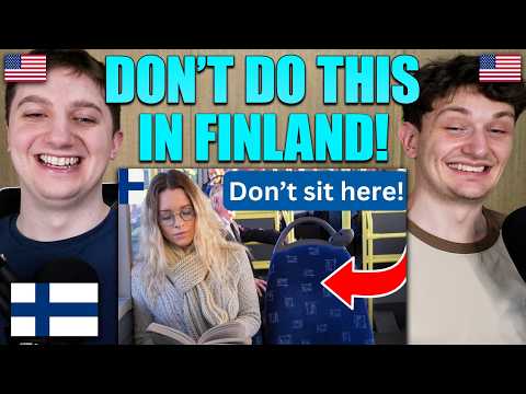 Americans React to How Foreigners Make Finnish People UNCOMFORTABLE