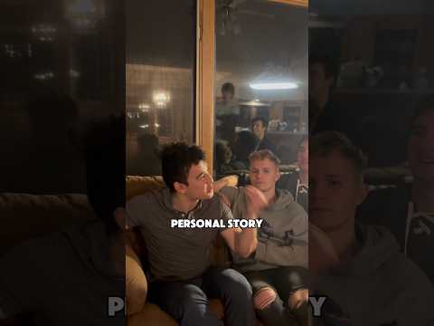 But, he’s on her personal story…