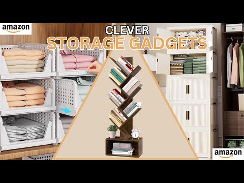 100 CLEVER Amazon Gadgets For TINY APARTMENTS | Organize & Declutter Your Home!