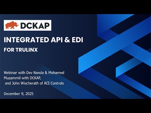 Introducing DCKAP: Our newest preferred partner for API and EDI Integrations into TrulinX