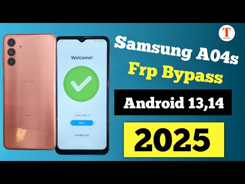 Samsung A04s Frp Bypass Android 13,14 Frp Bypass Google Account Remove #frpbypass #youtube #android