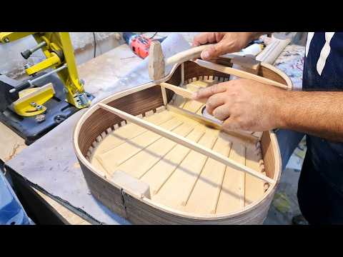 Amazing Process of Crafting Guitar Like Never Seen