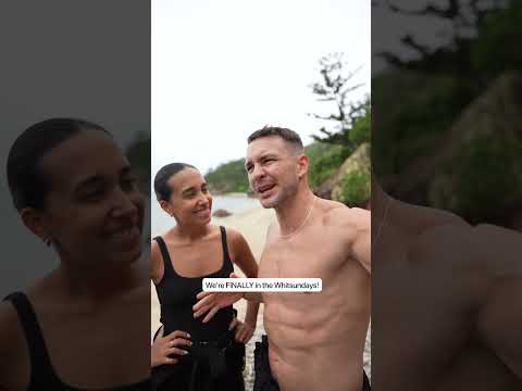 We're in The Whitsundays 🥰