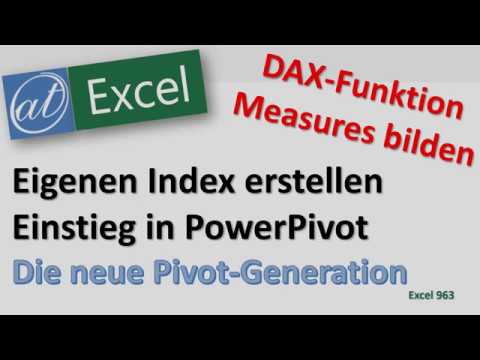Pivot mit eigenen Berechnungen bilden - Measures erstellen - PowerPivot