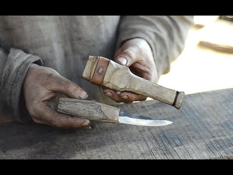Making puukko knife for sloyd and bushcraft
