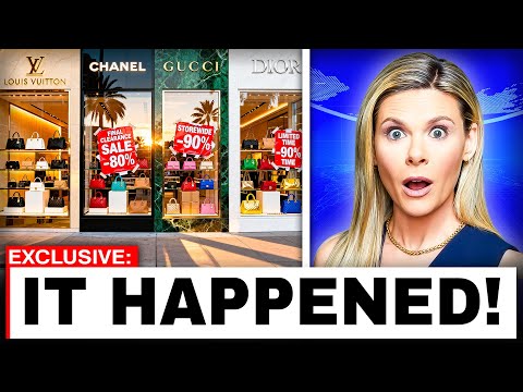 Luxury Brands DUMPED 2 Million Bags as Refund Demand EXPLODE - These NOW Sell for PENNIES