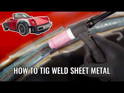 How to TIG Weld Sheet Metal | Ryan Krause from Crucible Coachworks