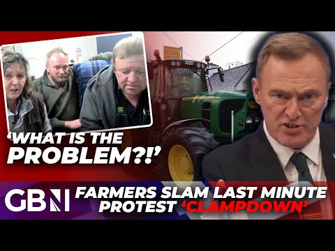 Farmers SLAM 'two-tier policing' after Budget day protest CLAMPDOWN 'without warning'