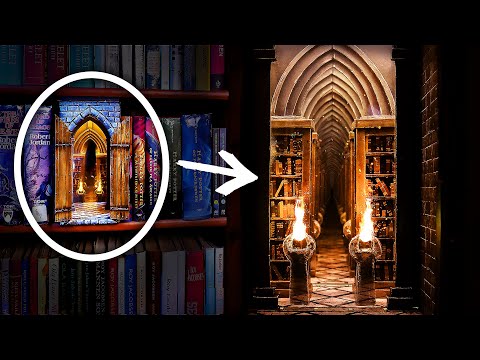 How I Made an Infinite Ghost Library in my Bookshelf!