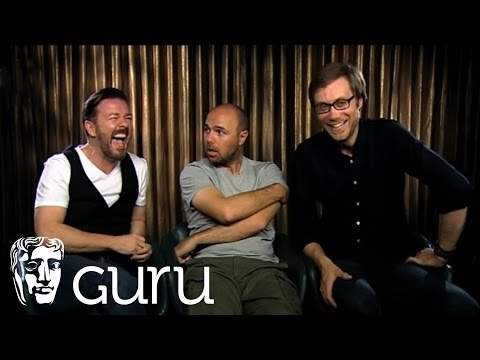Ricky Gervais, Karl Pilkington & Stephen Merchant - "We Watched British And American Comedy"
