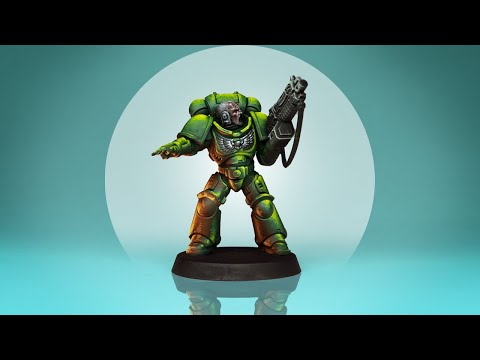 I'll never paint green Warhammer a different way again!