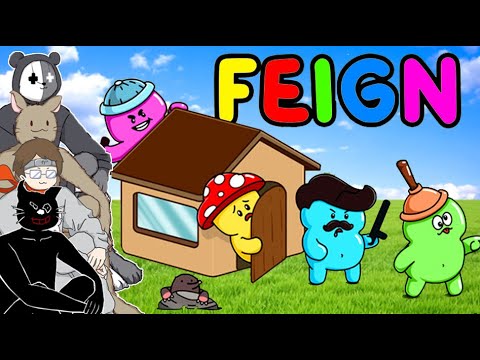 【4人実況】生まれ変わった「おバカ」が混じる人狼ゲーム『Feign』