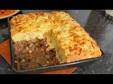 Minced Beef with Suet Crust