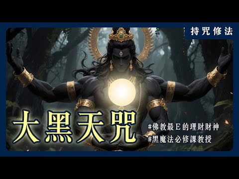 祂是密法守護者也是貿易之神！大黑天為什麼會成為佛教中的理財財神？｜持咒修法系列