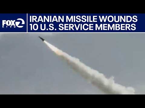 Iranian missile attack injures 10 U.S. service members in Saudi Arabia | KTVU