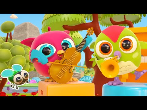Музыкальные мультики Совенок Хоп хоп - Песенка про муху. Сборник для малышей