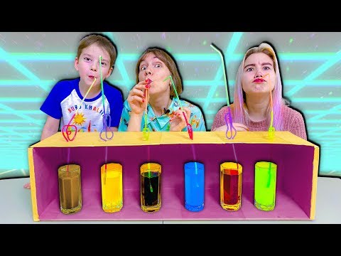 ПОПРОБУЙ УГАДАТЬ СОК Челлендж Светы и Богдана