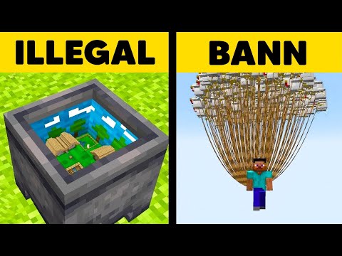 40 Minecraft Items die VERBOTEN sind!
