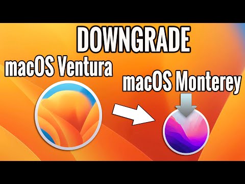 Downgrade from macOS Ventura to macOS Monterey ✅ Easily & Step by Step