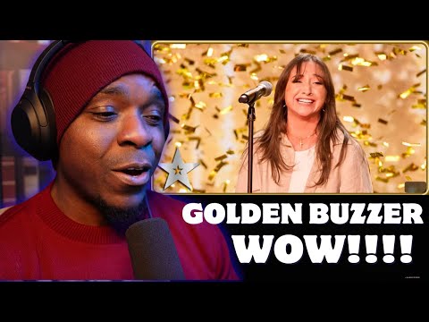 FIRST TIME REACTION- Golden Buzzer Sydnie Christmas - Britain’s Got Talent