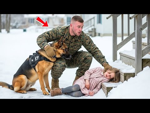 Little Girl Found Unconscious in the Snow — What a U.S. Marine and His K9 Did Next
