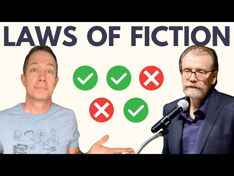 I tested Saunders' 9 Universal Laws of Fiction (not all passed)