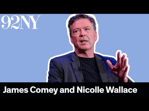 Former FBI director James Comey in Conversation with MSNBC’s Nicolle Wallace