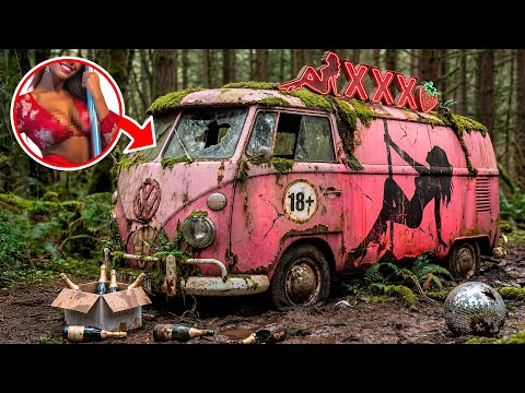 FULLY Restoration of Abandoned Party Car | Restoring FORGOTTEN Nightlife Van