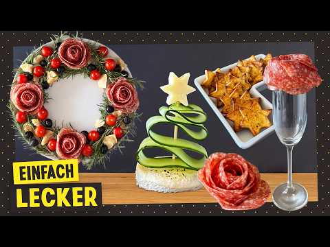 7 brilliant finger food ideas for Christmas: Quick, pretty & super easy!