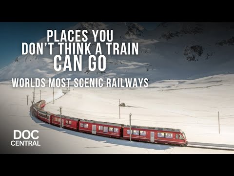 Travelling through the Italian Alps via Train! | The World's Most Scenic Railway Journeys