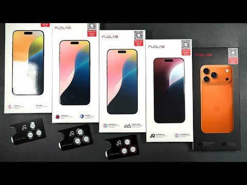 iPhone 17 Pro Max Every FLOLAB ONETIME Screen Protector   - Drop & Scratch TESTED