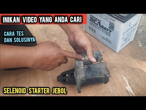 HORRIBLE😱‼️STARTER SELENOID BREAKED HERE'S THE SOLUTION AND HOW TO MANUALLY TEST IT