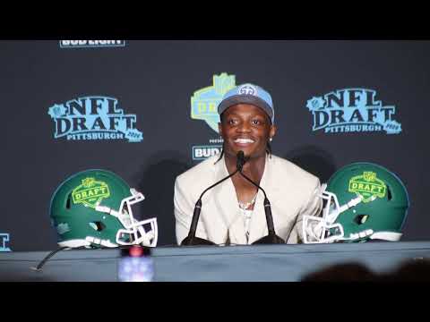 Carnell Tate NFL Draft Press Conference.