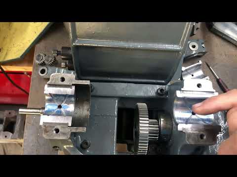 Myford ML7 headstock restoration: bearing scraping, testing and spindle alignment