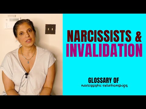 What is "invalidation"? (Glossary of Narcissistic Relationships)