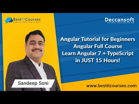 Angular Tutorial for Beginners | Angular Full Course |  Learn Angular 7 TypeScript in JUST 15 Hours!