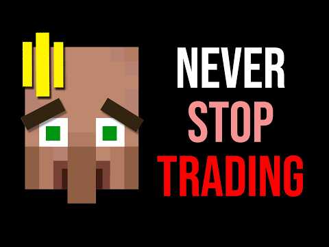 I Spent 4,000 Days Exploiting Villagers In Minecraft Hardcore