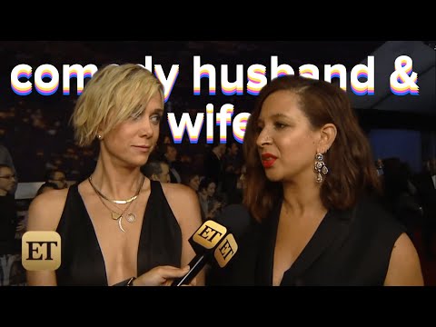 maya rudolph and kristen wiig being comedy husband & wife