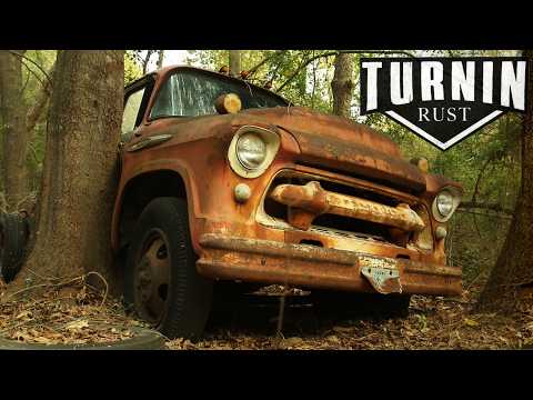 FULL RESCUE: Abandoned Truck Left In Woods Over 50 Years Brought Back To Life | Turnin Rust