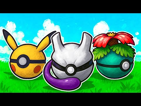 Choose Your Starter Pokemon By Its POKEBALL!