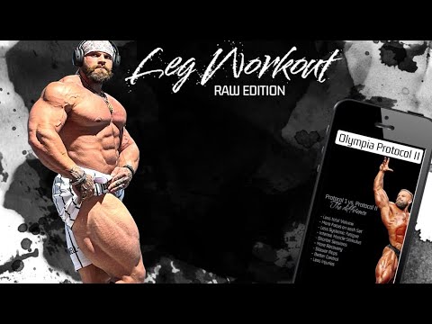 OLYMPIA PROTOCOL II / LEG WORKOUT - Science based Bodybuilding Plan