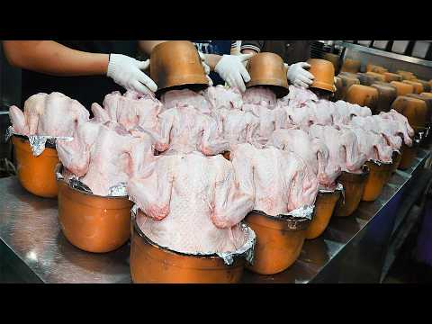 한달 3000마리씩 팔리는 캡슐 구이? 포장할때 토기까지 주는 기발한 오리집부터 일매출 1500만원의 장작구이 누룽지 통닭 등. 구이요리 몰아보기┃Korean street food