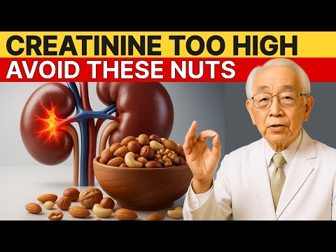 Japan’s Oldest Doctor: Creatinine Too High? Avoid These 3 Nuts & Eat These Instead